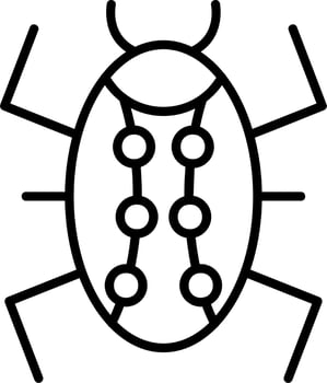 Bug Vector Icon