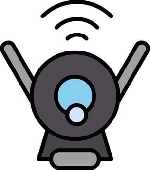 Web Camera Vector Icon