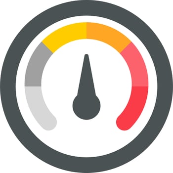 Speedometer Vector Icon