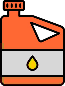 Engine Oil Vector Icon