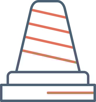 Traffic Cone Vector Icon