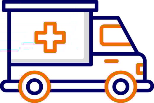Ambulance Vector Icon