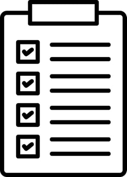 Check List Vector Icon