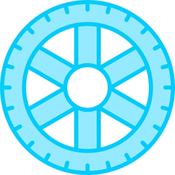 Tire Vector Icon