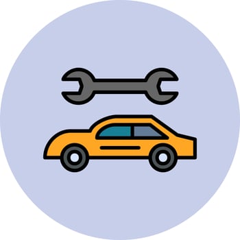 Car Repair Vector Icon