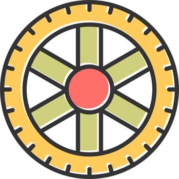 Tire Vector Icon