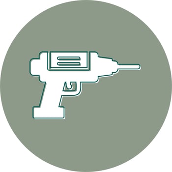 Hand Drill Icon vector