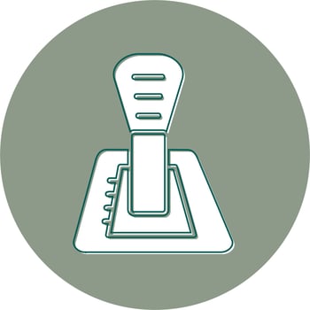 Gear Shift Vector Icon