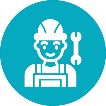 Car Mechanic Vector Icon