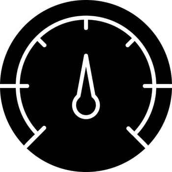 Speedometer Vector Icon