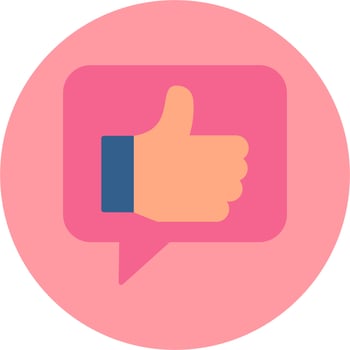 Thumbs Up Vector Icon