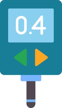 Glucometer Vector Icon