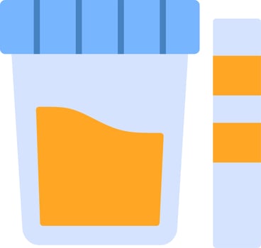 Urine Test Vector Icon