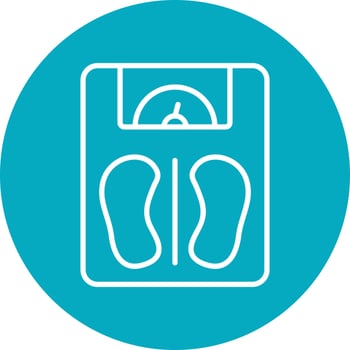 Weight Scale Vector Icon