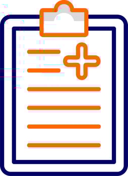 Medical Report Vector Icon