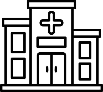 Hospital Vector Icon