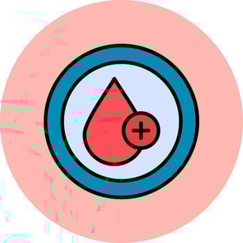 Blood Drop Vector Icon