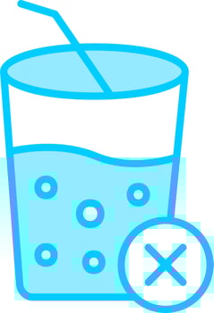 No juices Vector Icon