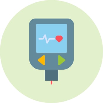 Glucometer Vector Icon