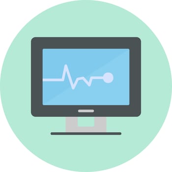 Cardiogram Vector Icon