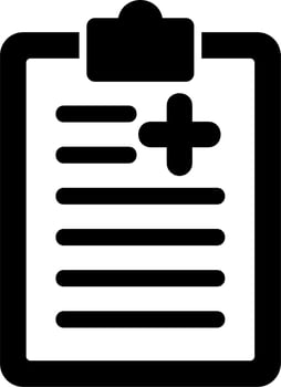 Medical Report Vector Icon