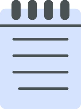 Notebook Vector Icon