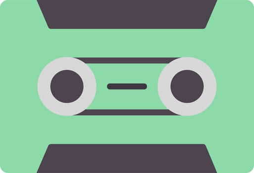 Cassette Vector Icon