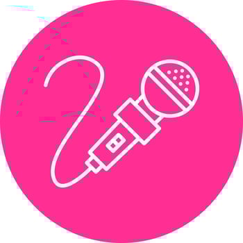Microphone Vector Icon