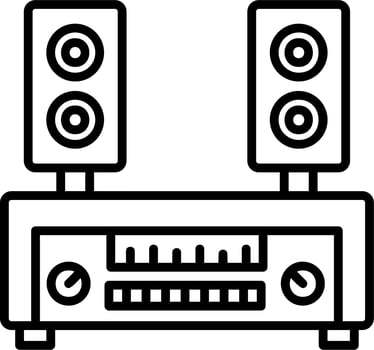 Speakers Vector Icon