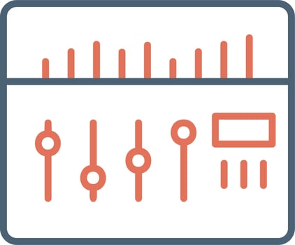Sound Mixer Vector Icon
