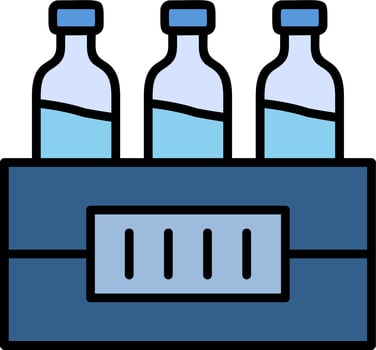 Water Bottles Vector Icon