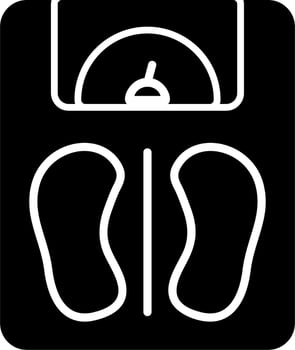 Weight Scale Vector Icon