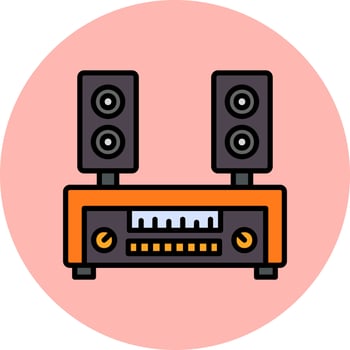 Speakers Vector Icon