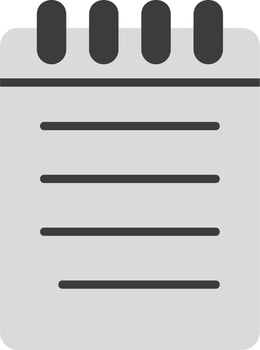 Notebook Vector Icon