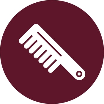 Comb Vector Icon