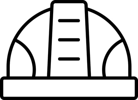 Construction Helmet vector icon