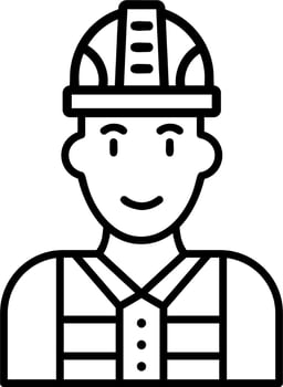 Foreman vector icon