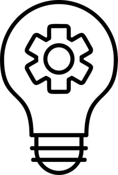 Light Bulb vector icon