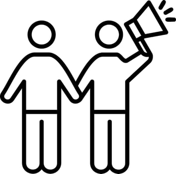 Protest vector icon