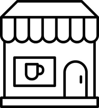 Coffee Shop vector icon