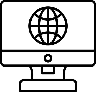 Internet vector icon