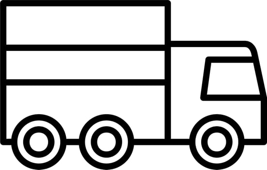 Truck vector icon