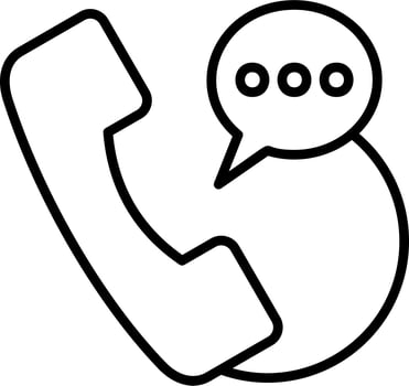 Hotline vector icon
