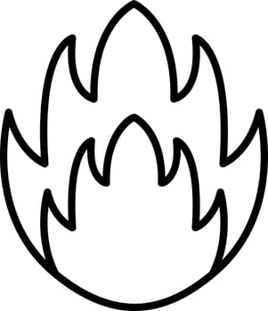 Fire vector icon
