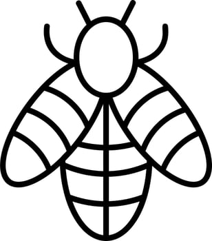 Bee vector icon
