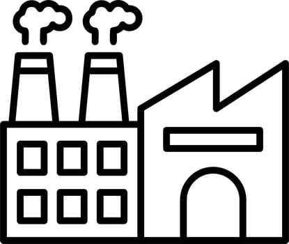 Industries vector icon