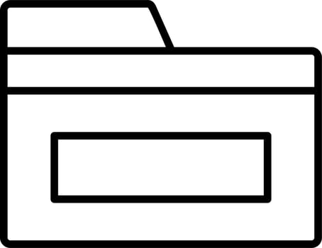 Folder vector icon