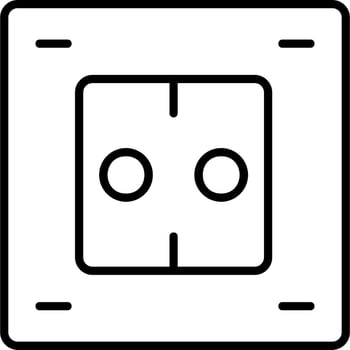 Electric Socket vector icon