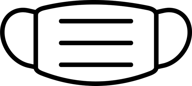 Face Mask vector icon