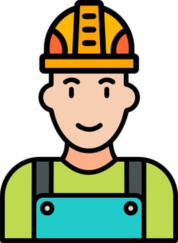Factory Worker Vector Icon